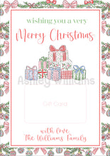 Load image into Gallery viewer, Christmas Gift Card Holders Printable
