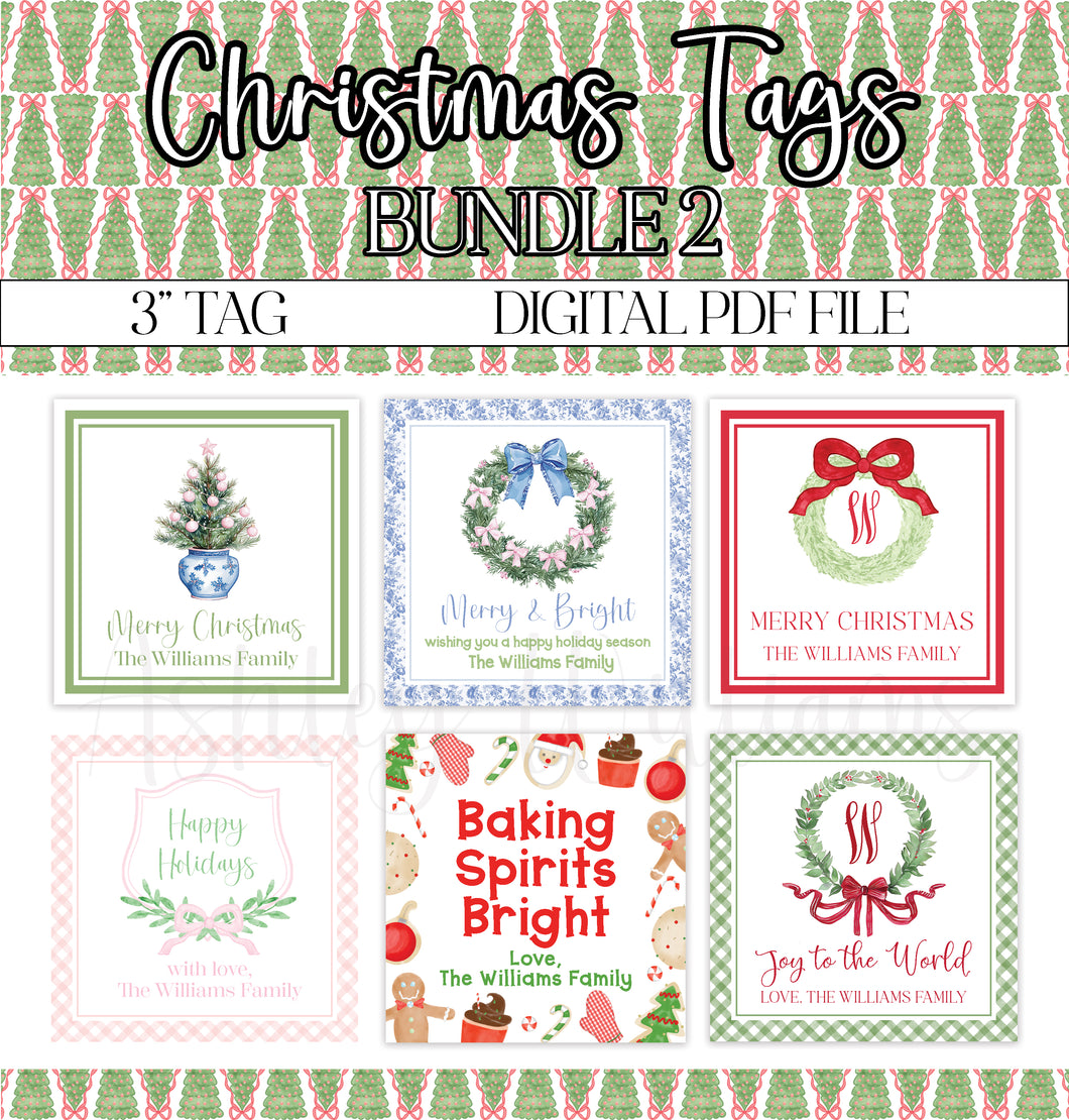 Christmas Tags Bundle 2