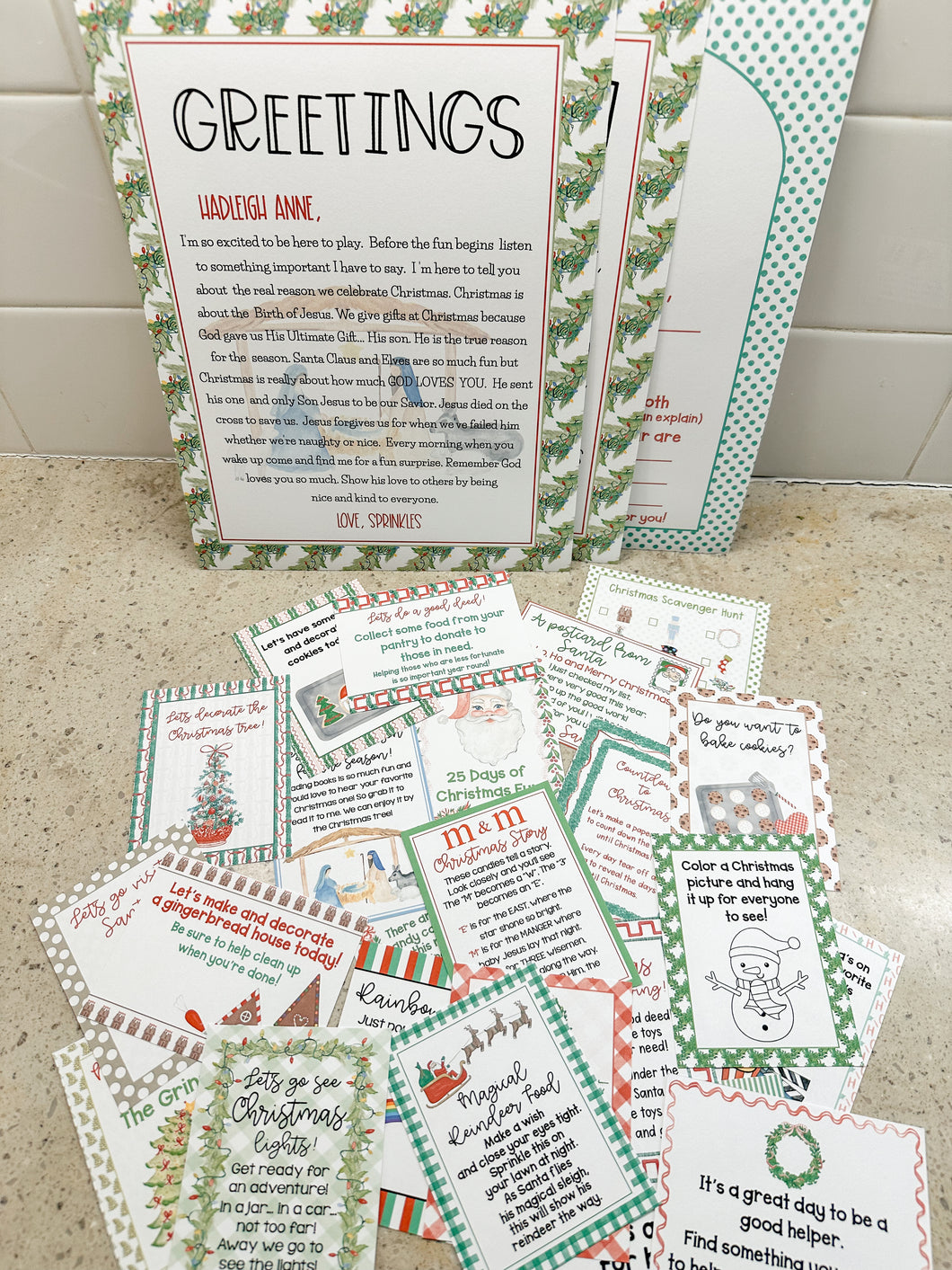 Christmas Story Bundle Printed