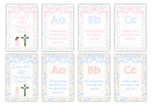 Load image into Gallery viewer, Large ABC Scripture Cards
