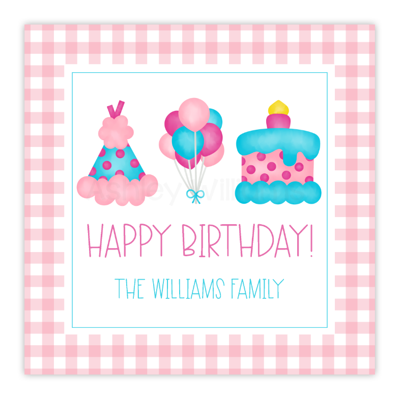 Birthday Gift Tag