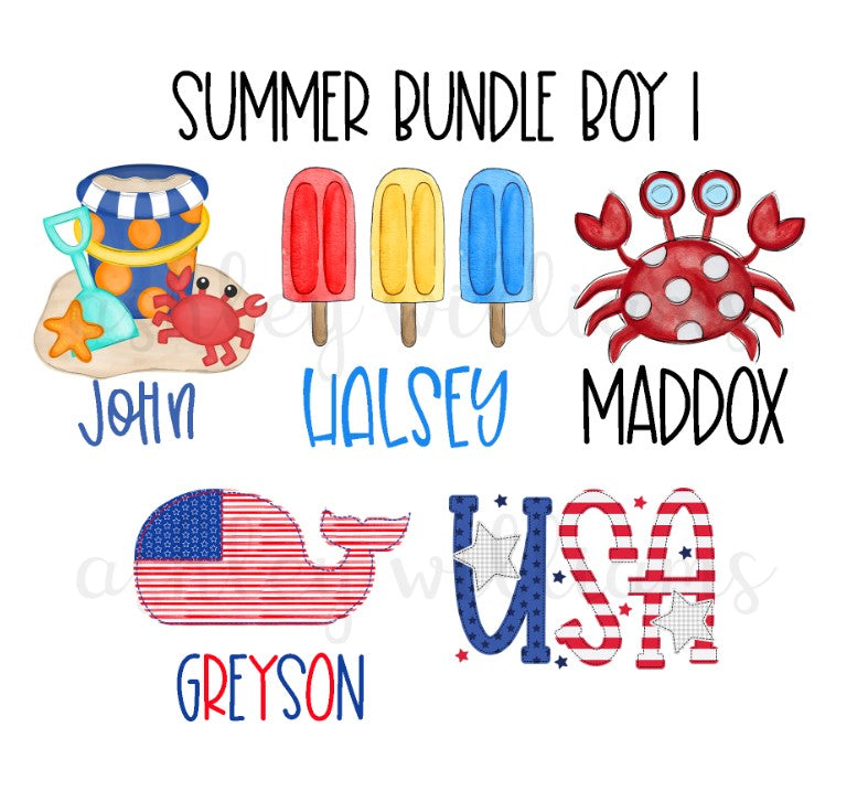 Summer Boy 1 Bundle